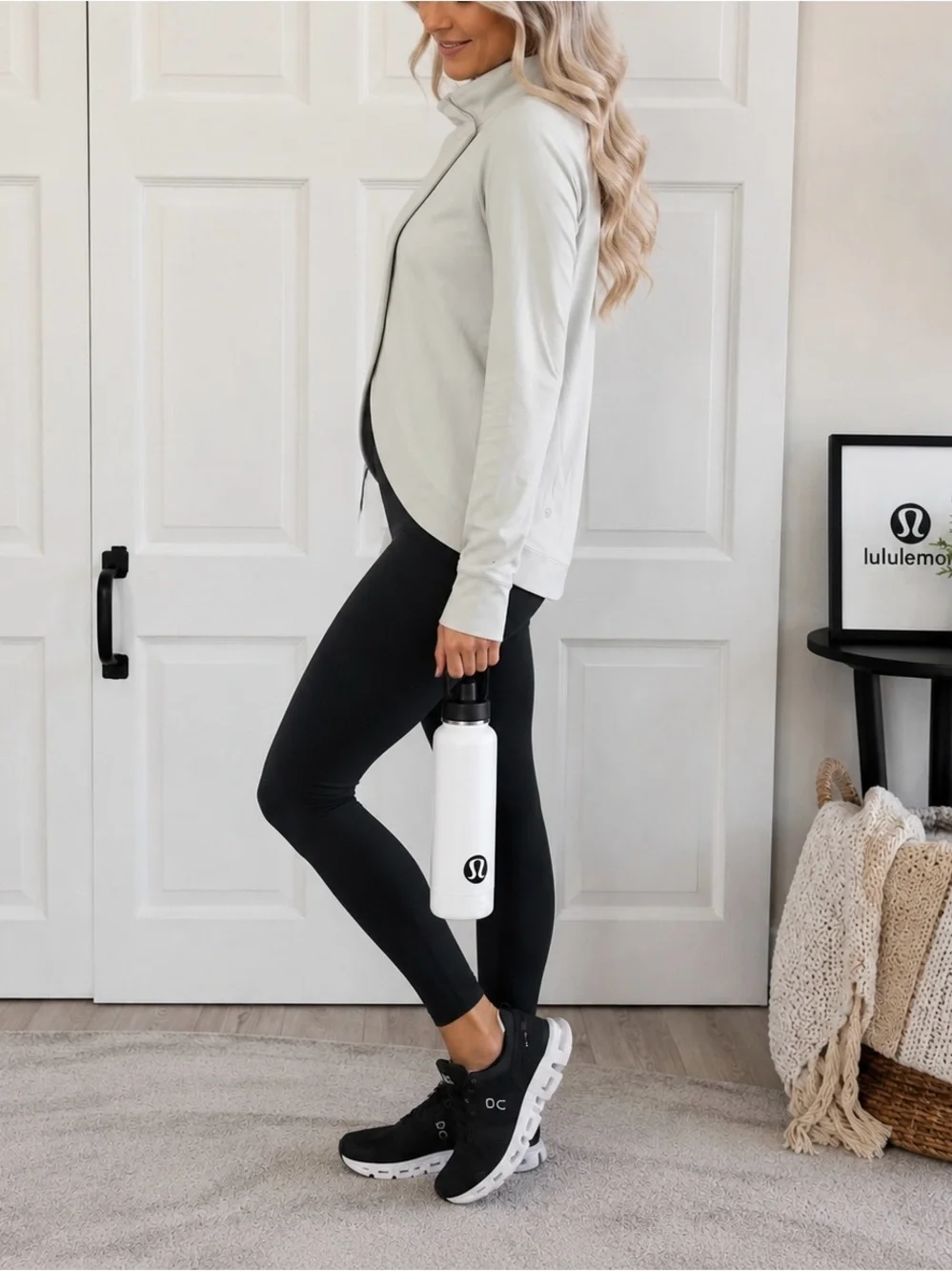 2019 Lululemon Rulu Rally Wrap Heathered Ocean Mist Size 8